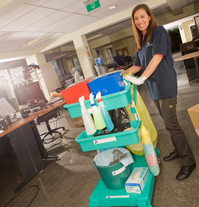 General cleaning service in the European embassy